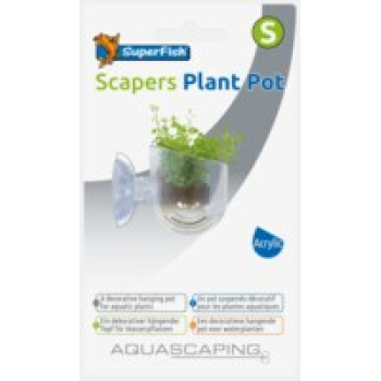 Superfish Scapers Plant Pot Small